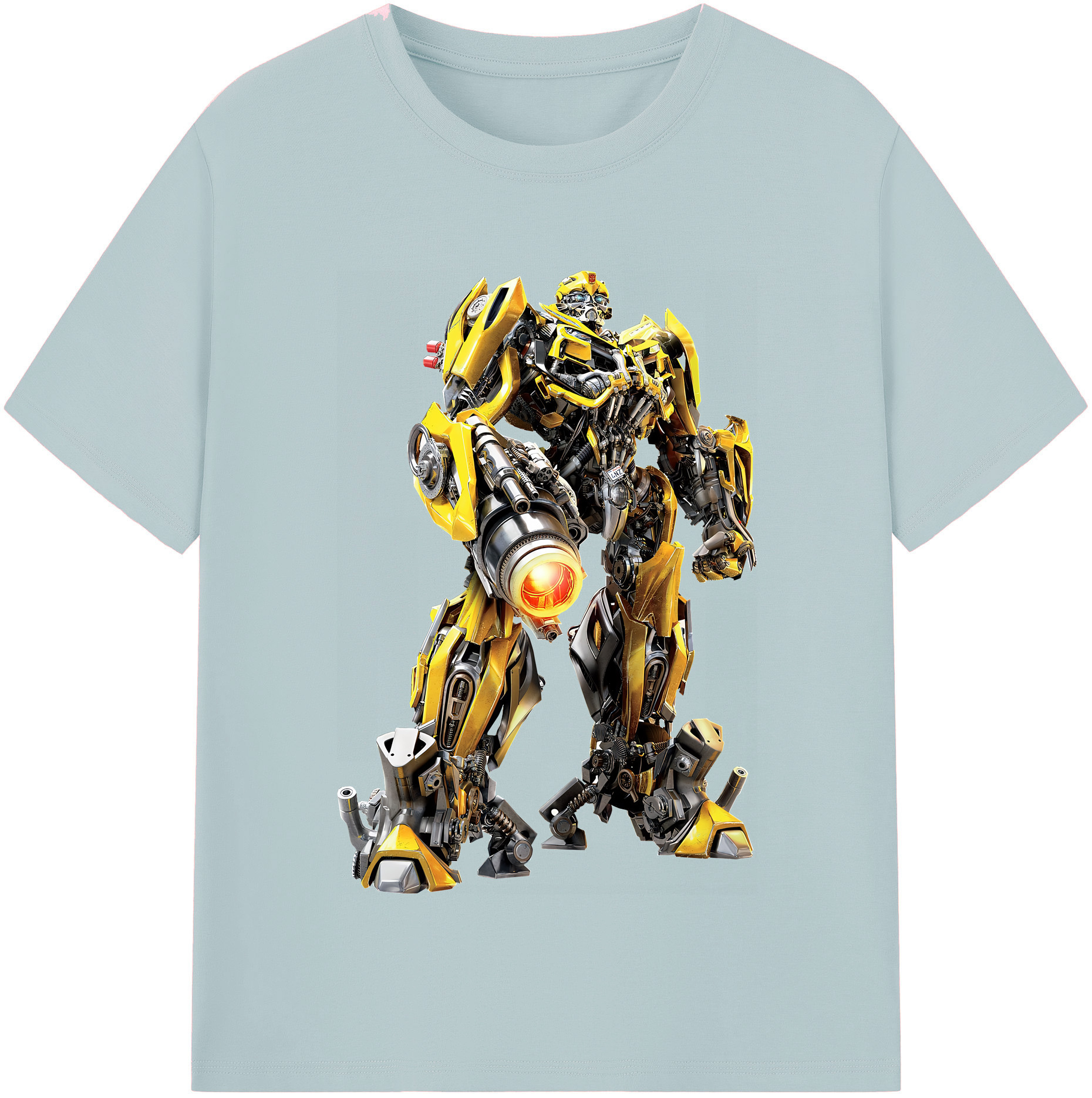 （画像用） Transformers トランスフォーマー 綿100％半袖Tシャツ（フロントプリント）